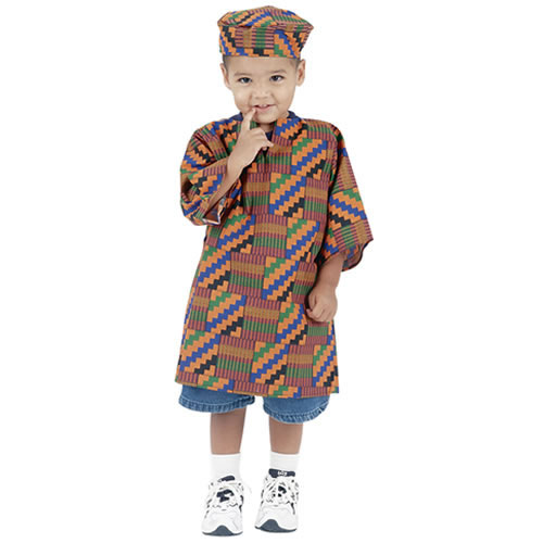 MultiEthnic Ceremonial Costume African Boy