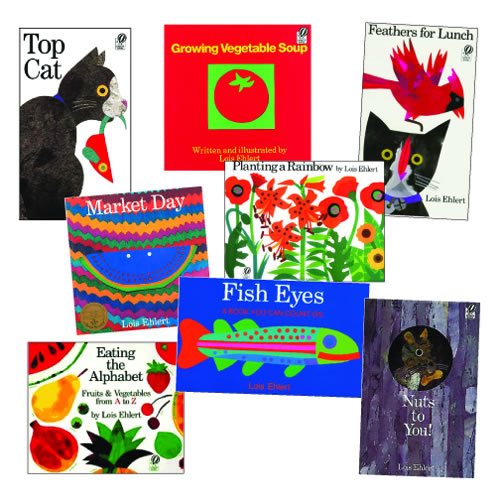 Lois Elhert Books Set of 8 Classic Lois Elhert Books Set for