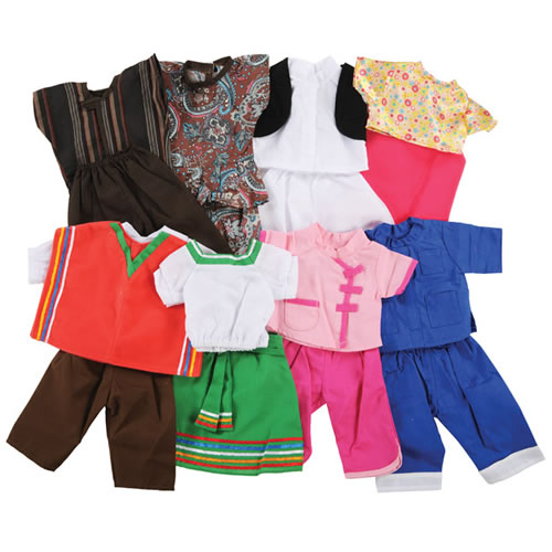 16"18" Multicultural Doll Clothes