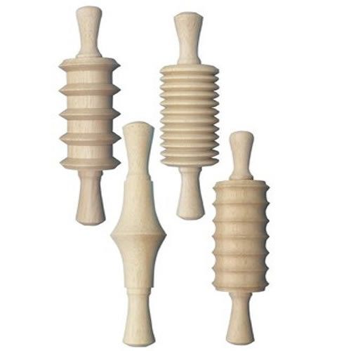 Clay or Dough Decorative Designs Hammers & Rollers