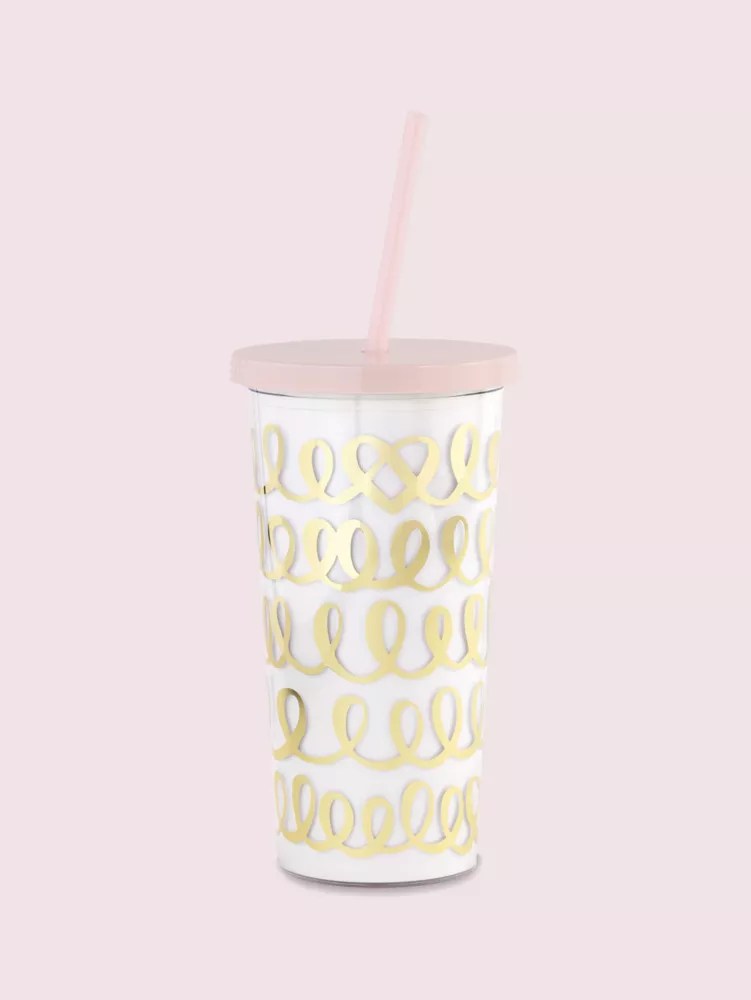 Heart Knot Bridal Tumbler Kate Spade New York