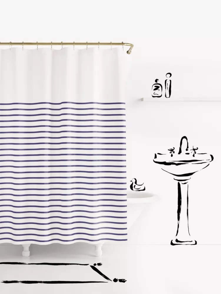 Charlotte Street Shower Curtain Kate Spade New York