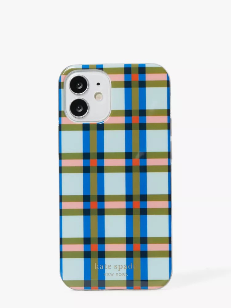 Plaid Iphone 12 Mini Case Kate Spade Surprise