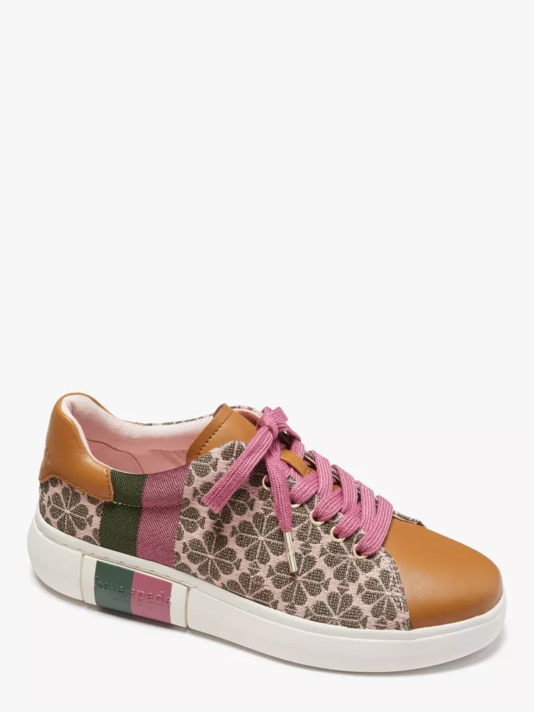 Spade Flower Jacquard Keswick Sneakers Kate Spade New York