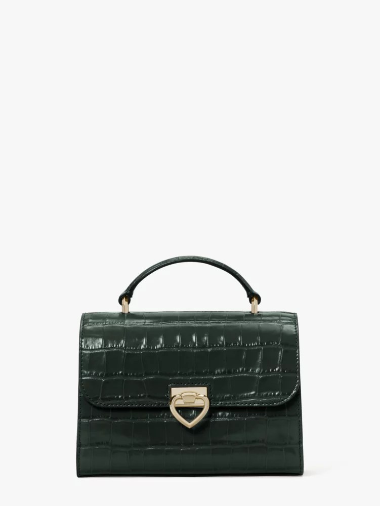 Lovitt Croc Embossed Small Top Handle Bag Kate Spade UK