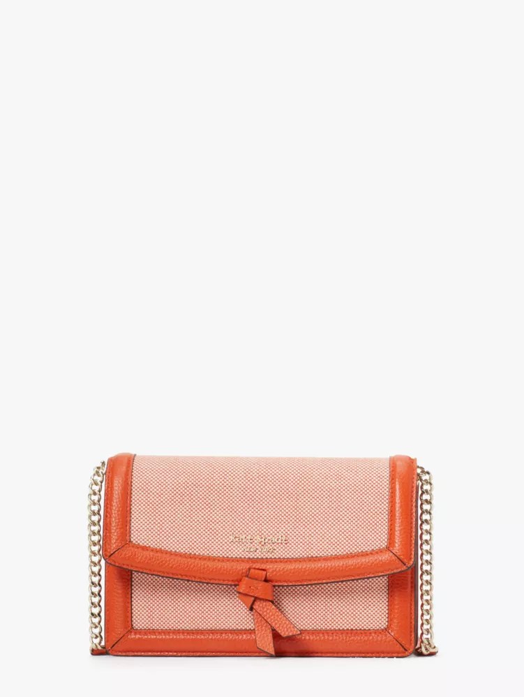 Knott Canvas Flap Crossbody Kate Spade New York