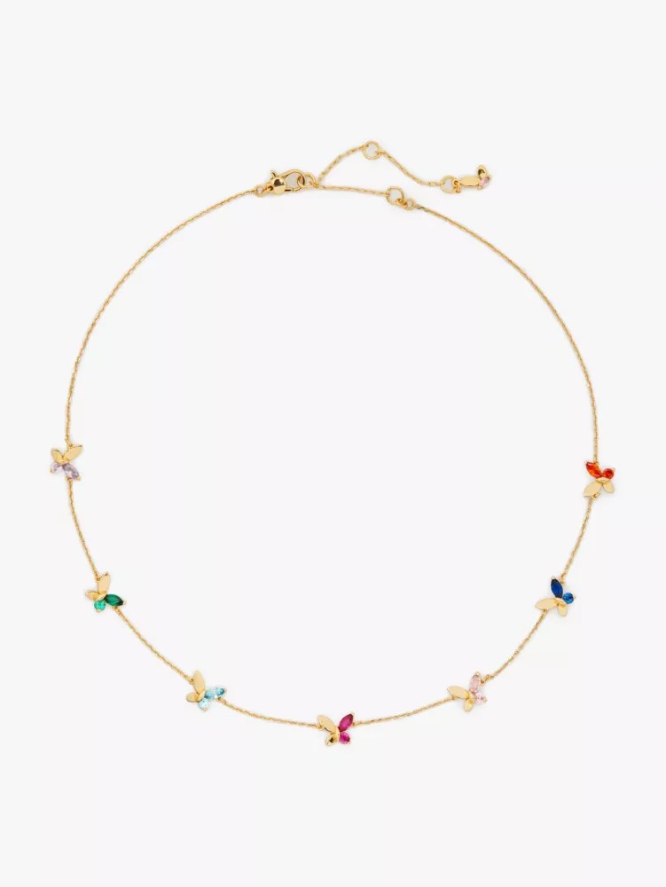 Total 59+ imagen kate spade butterfly necklace Abzlocal.mx