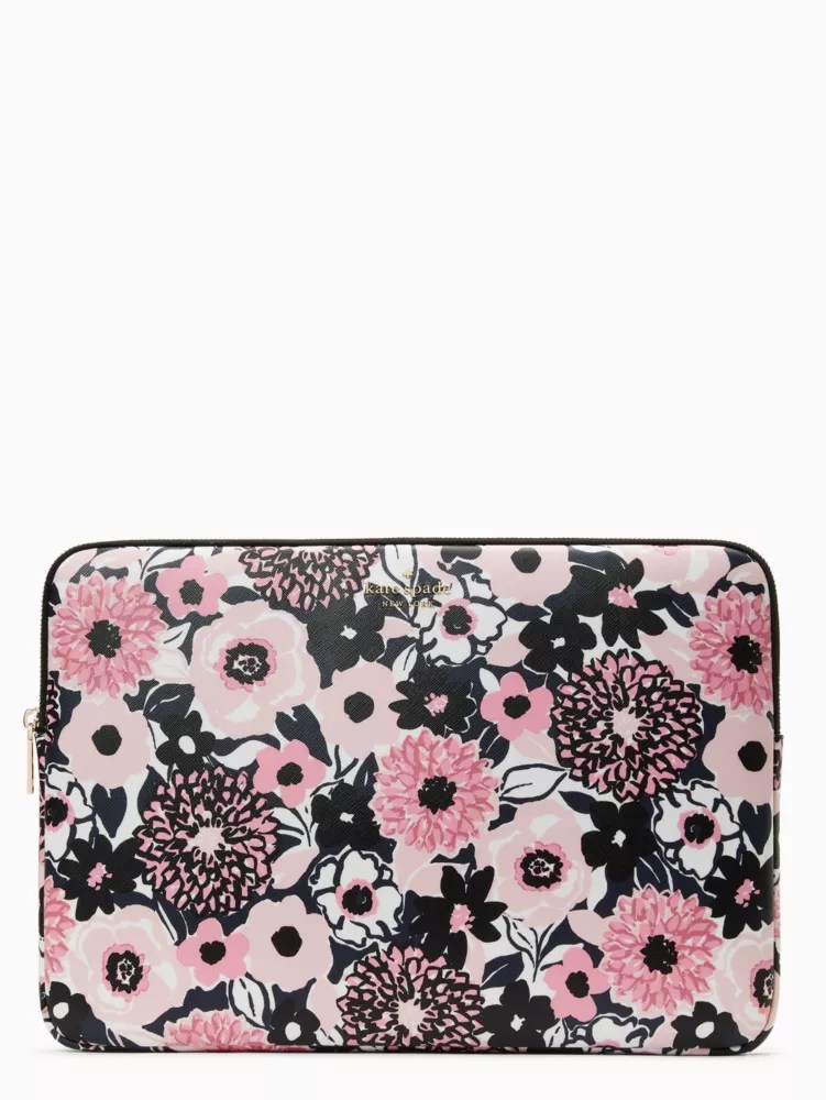 Dahlia Floral Printed Laptop Sleeve Kate Spade Surprise