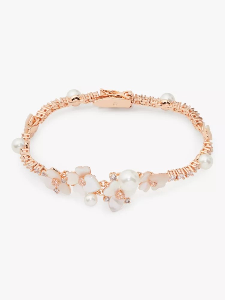 Precious Pansy Tennis Bracelet Kate Spade UK