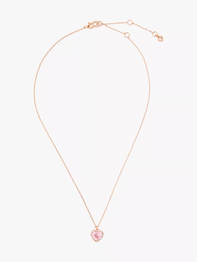 Arriba 107+ imagen kate spade black heart necklace Thptnganamst.edu.vn