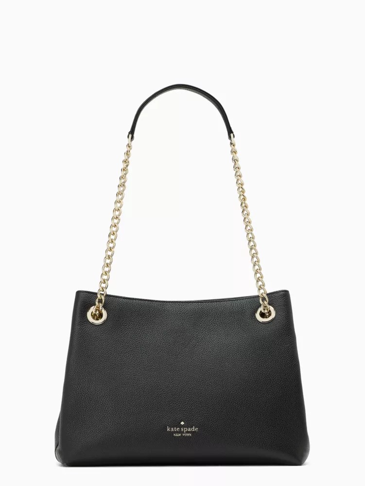 Arriba 83+ imagen kate spade black chain purse Thptnganamst.edu.vn