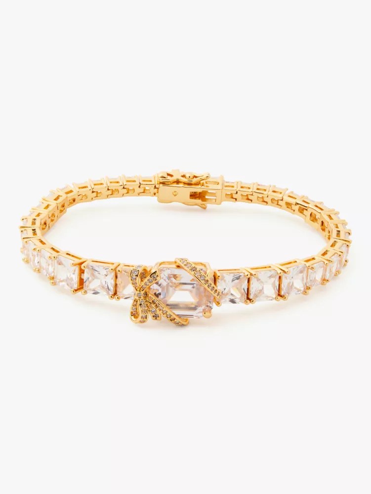 Pavé Present Tennis Bracelet Kate Spade New York