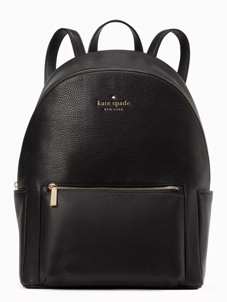 Leila Pebbled Leather Large Dome Backpack Kate Spade Surprise