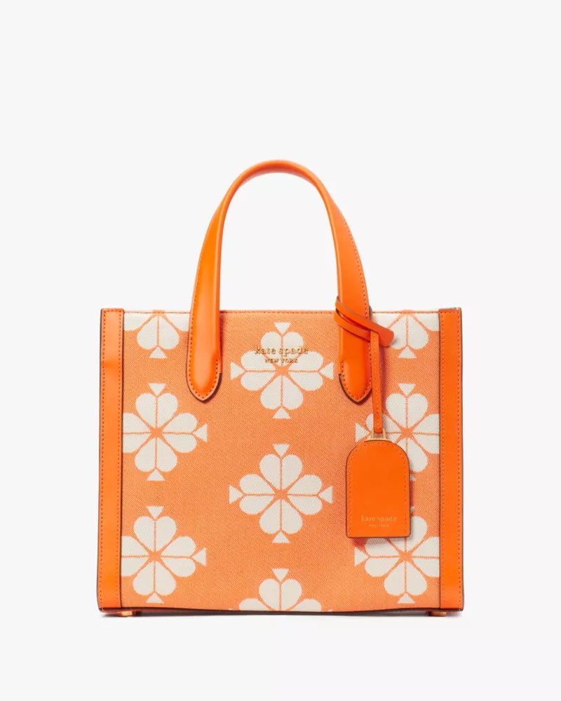 Spade Flower Two Tone Canvas Manhattan Small Tote Kate Spade UK