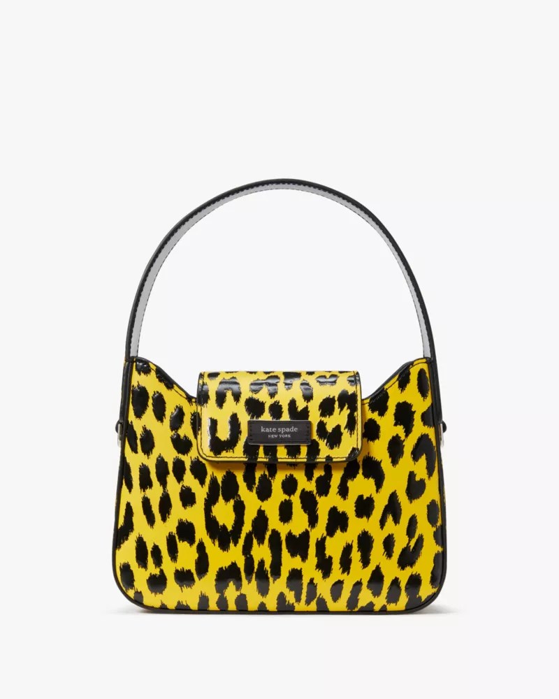 Sam Icon Modern Leopard Mini Hobo Bag Kate Spade UK