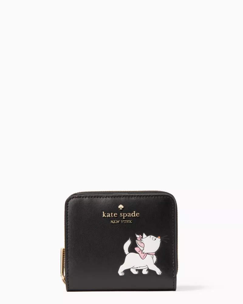 Disney X Kate Spade New York Aristocats Small Zip Bifold Wallet Kate