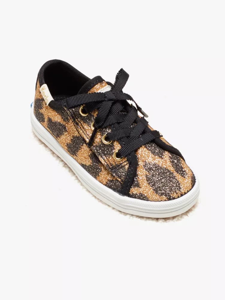 Kate Spade Keds Kids X Kate Spade New York Kickstart Glitter Leopard