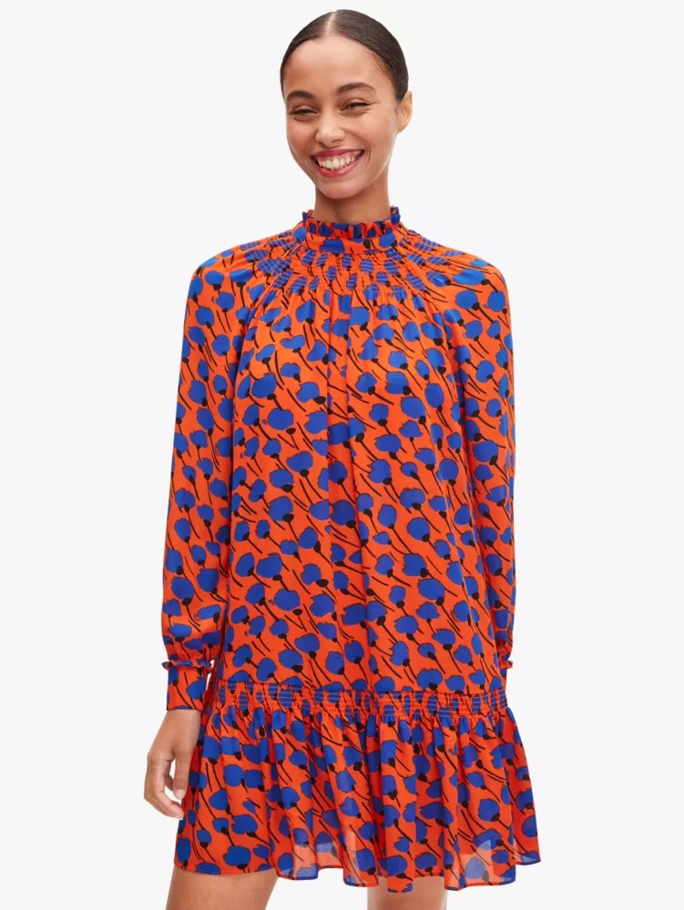 Poetic Floral Shift Dress Kate Spade UK