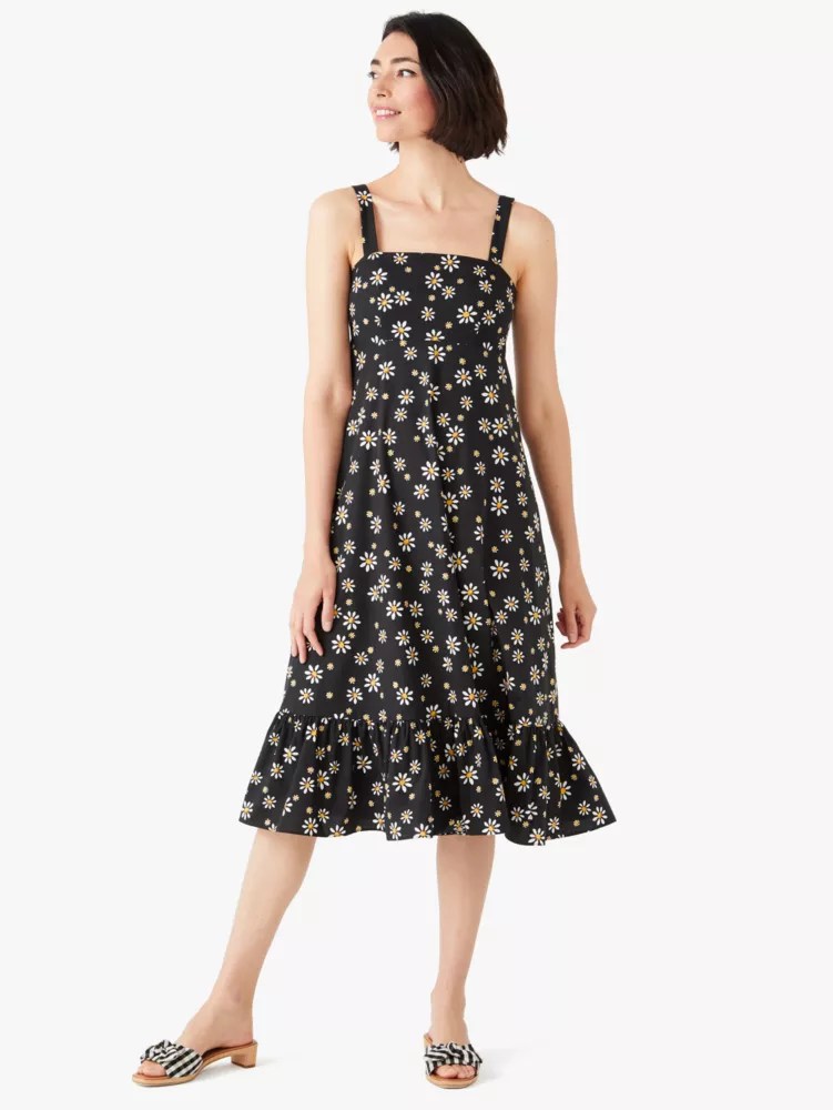 Daisy Dots Al Fresco Midi Dress Kate Spade UK