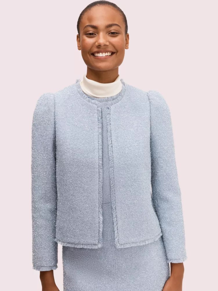 Tinsel Tweed Jacket Kate Spade Surprise