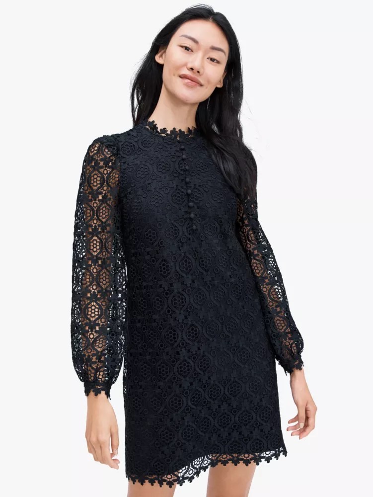 Scallop Lace Mini Dress Kate Spade New York