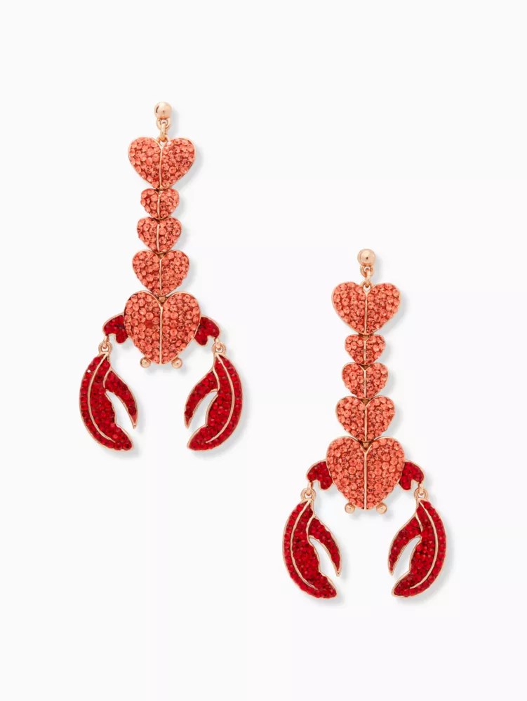 Love Lobster Statement Earrings Kate Spade Surprise