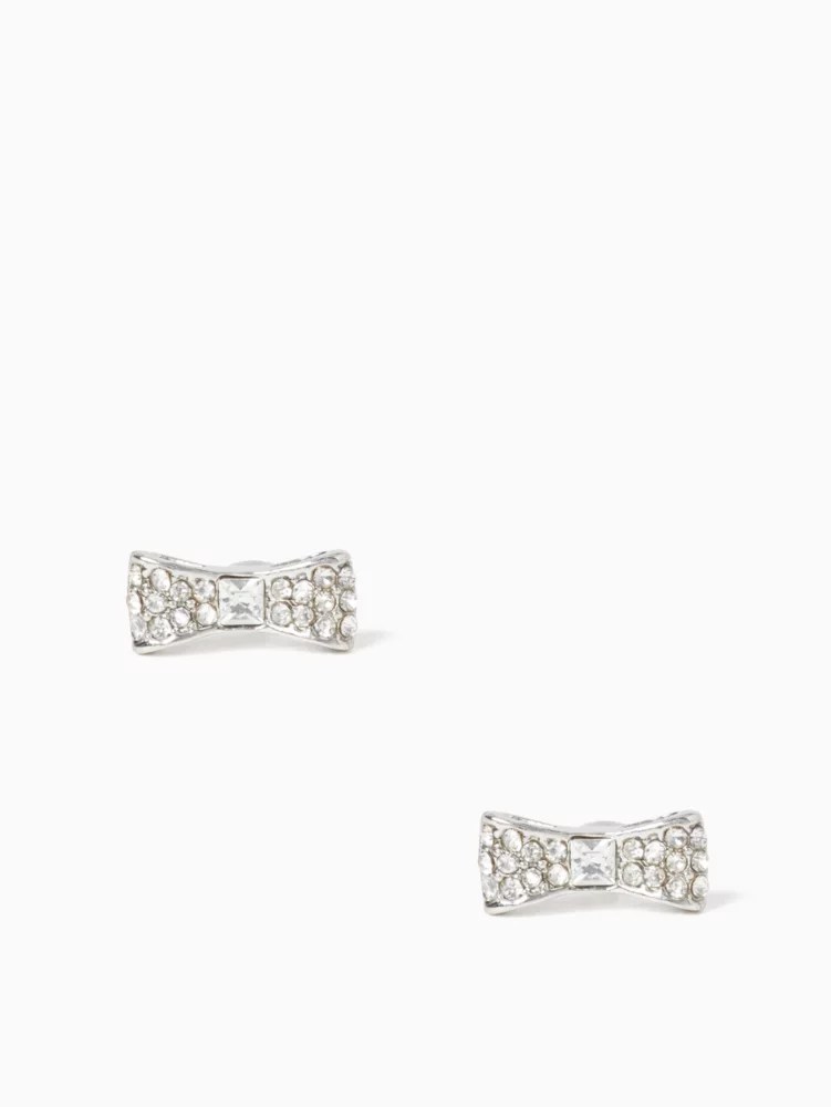 Ready Set Bow Pave Bow Studs Kate Spade Surprise