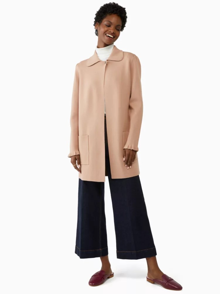 Ruffle Sweater Blazer Kate Spade Surprise