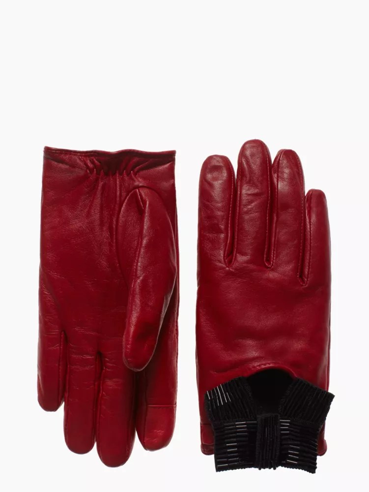 Madison Ave. Collection Bow Driving Glove Kate Spade New York