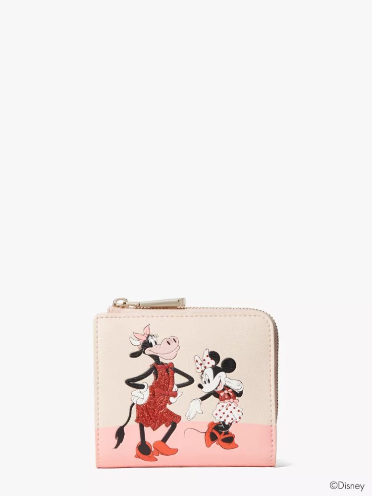Disney X Kate Spade New York Clarabelle & Friends Small Bifold Wallet