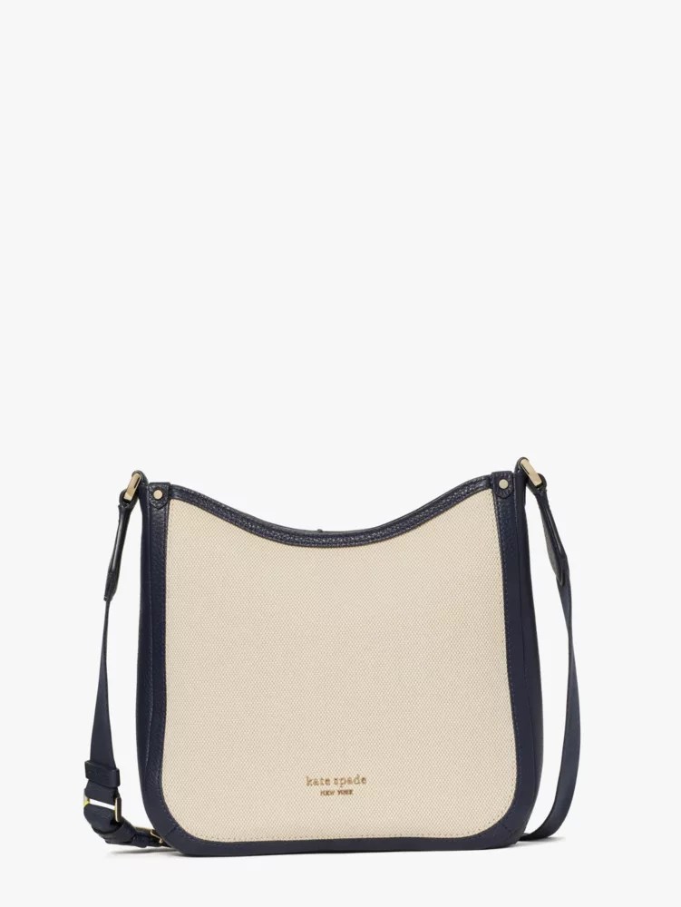 Roulette Canvas Medium Messenger Bag Kate Spade New York