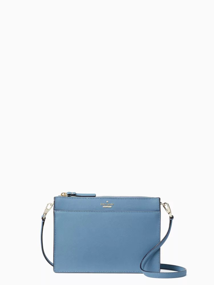 Kate Spade Cameron Street Straw Clarise Small Crossbody In Natural Lyst