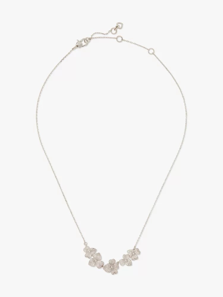 Precious Pansy Pavé Statement Necklace Kate Spade New York
