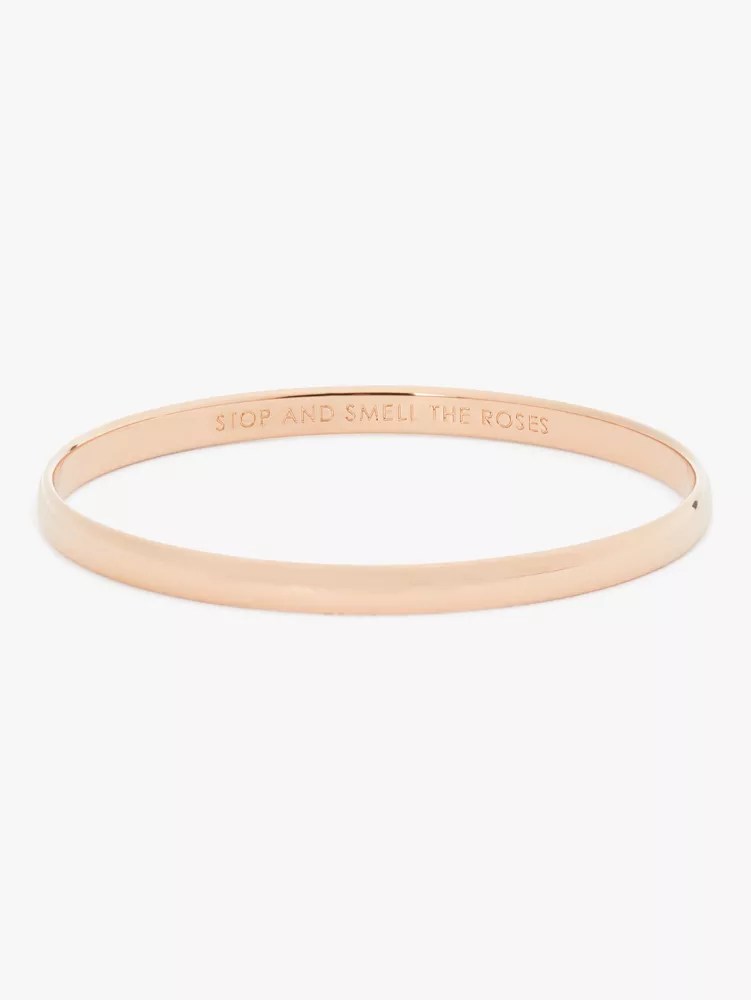 Stop And Smell The Roses Idiom Bangle Kate Spade New York