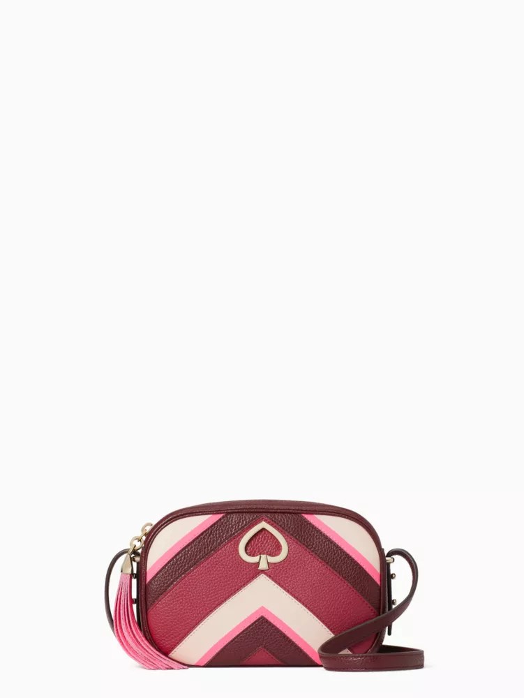 Kourtney Chevron Camera Bag Kate Spade Surprise