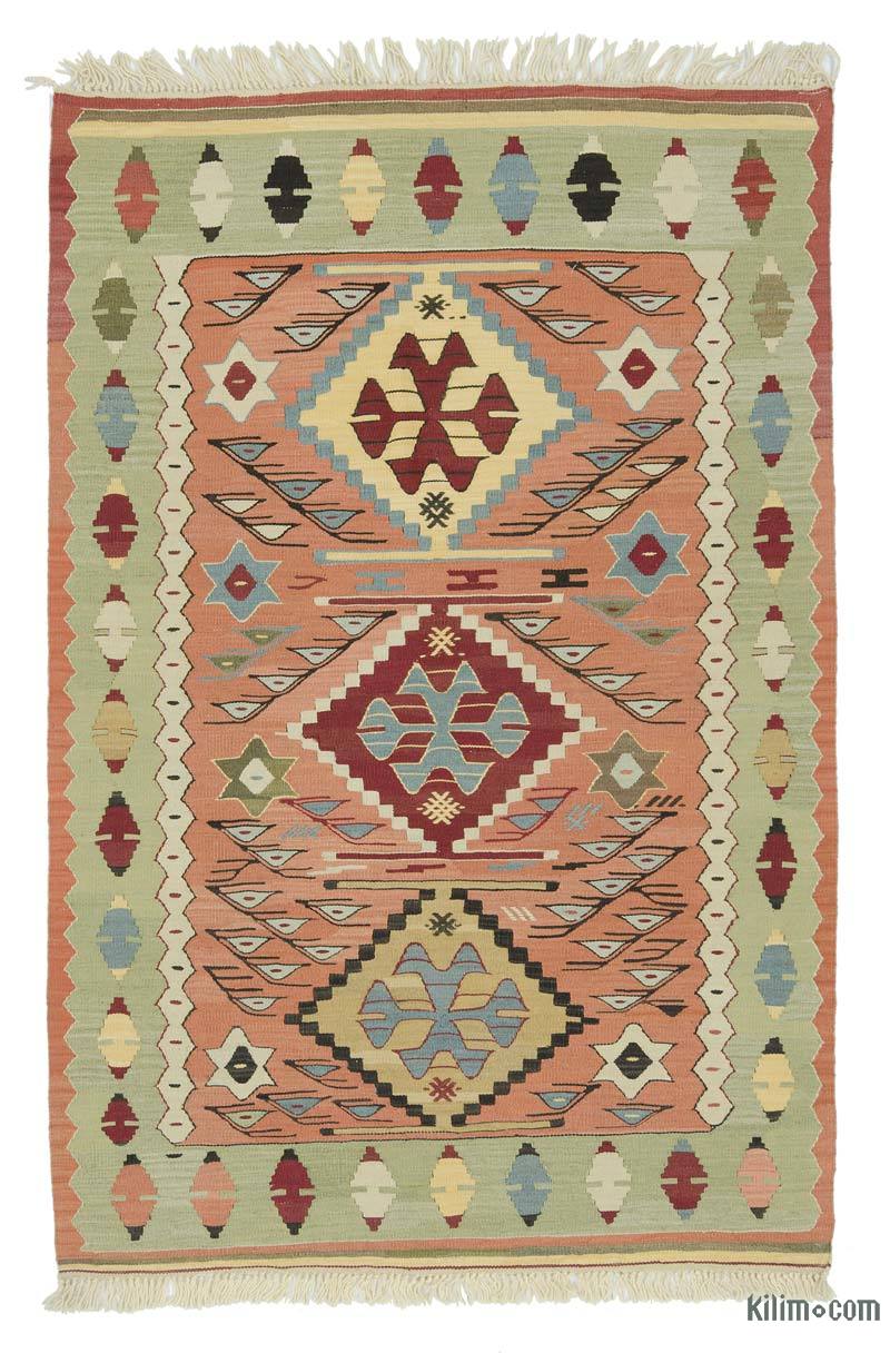 K0020801 Multicolor New Handwoven Turkish Kilim Rug