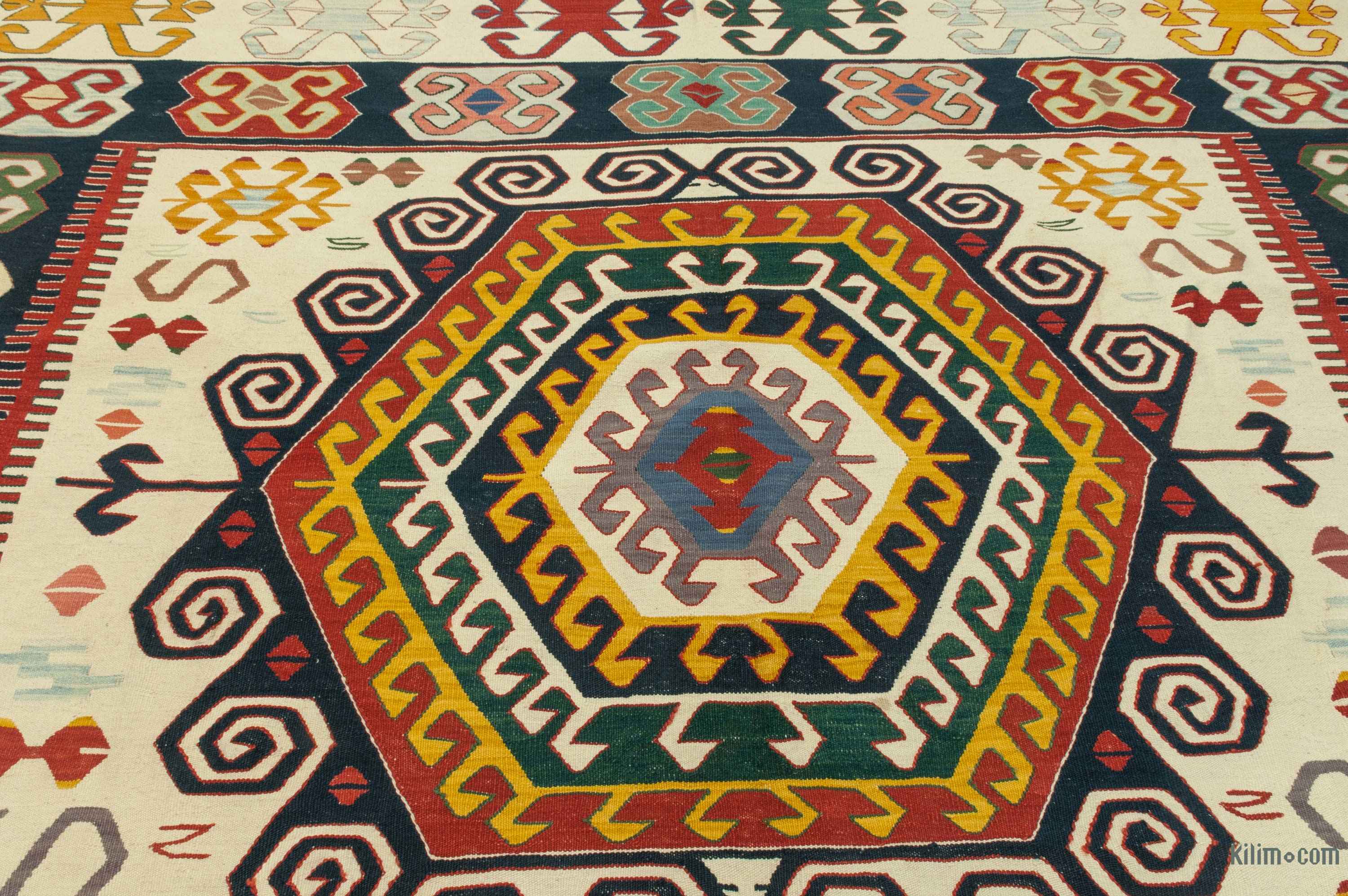 K0033162 Multicolor New Handwoven Turkish Kilim Rug