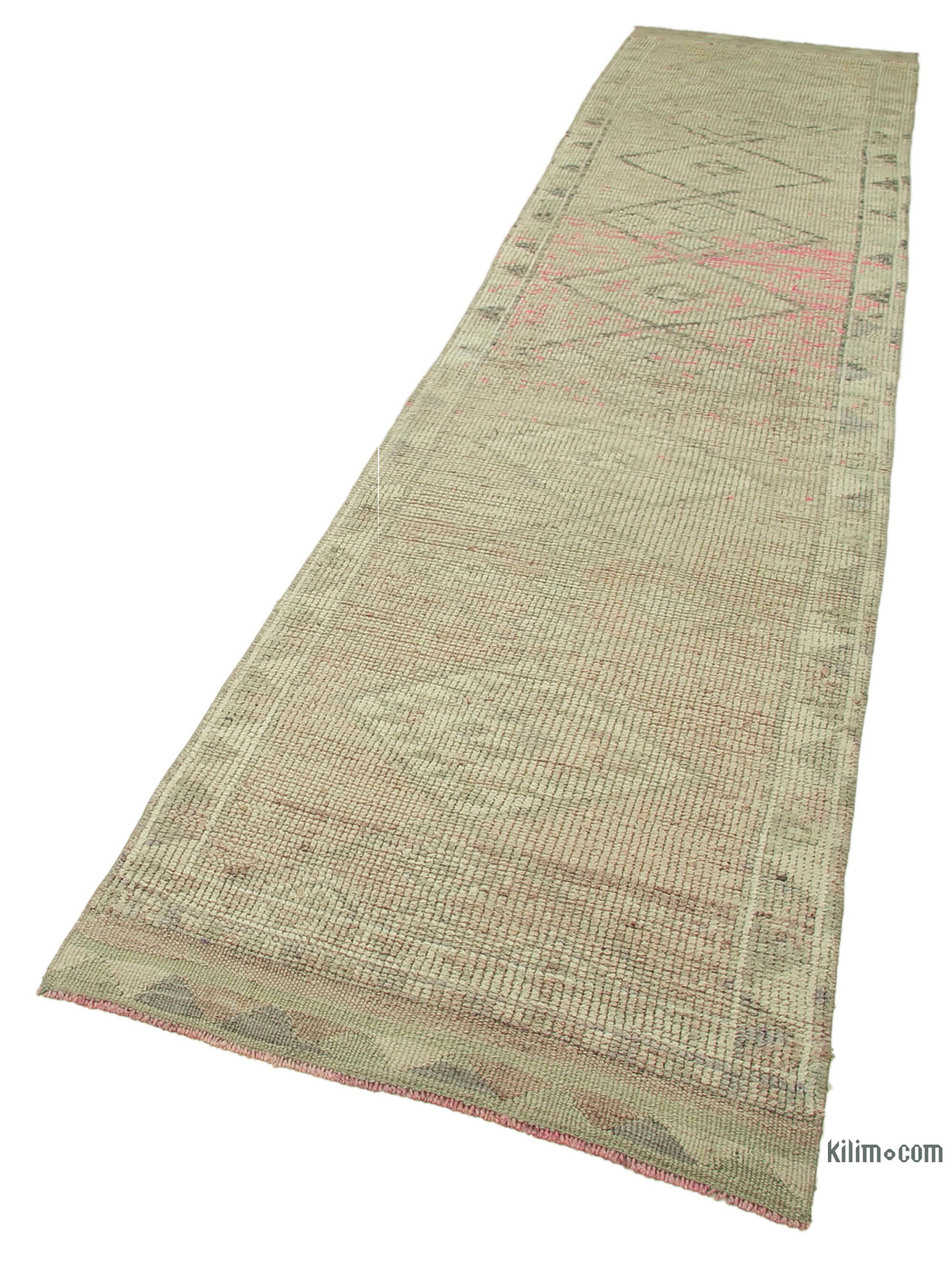 K0051432 Vintage Turkish Runner Rug 2' 8" x 13' 1" (32" x 157")