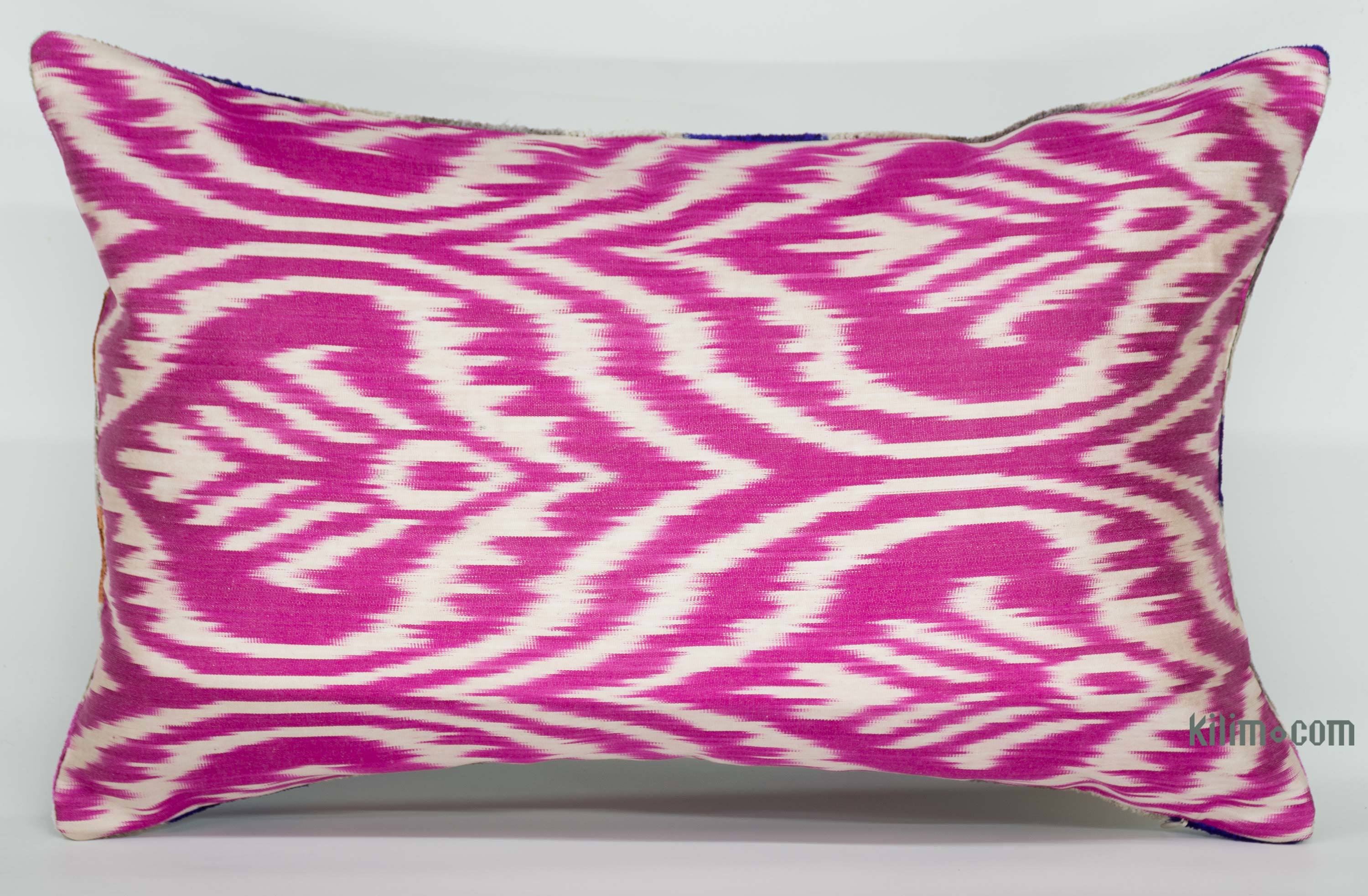 K0053848 Velvet Ikat Pillow Cover 2' x 1' 3" (24 in. x 15 in.)