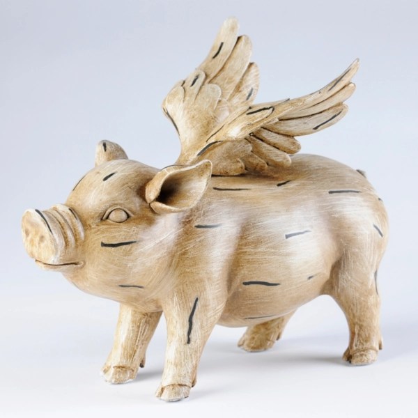 Flying Pig Statue Kirklands Home
