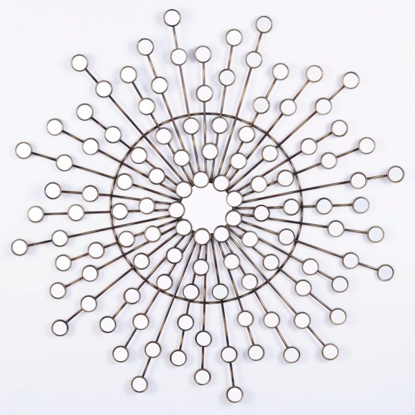 Mirrored Starburst Plaque Kirklands Home