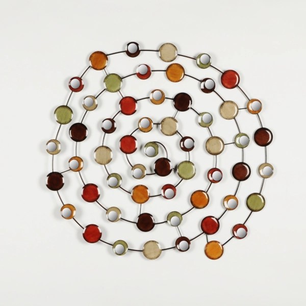 Mirrored Spiral Plaque Kirklands Home