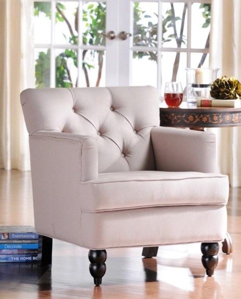 Linen Club Chair Kirklands Home