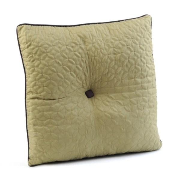 Green Quilted Petal Pillow, Large Kirklands Home