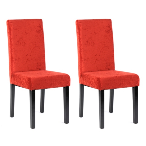 Red Parsons Chair, Set of 2 Kirklands Home