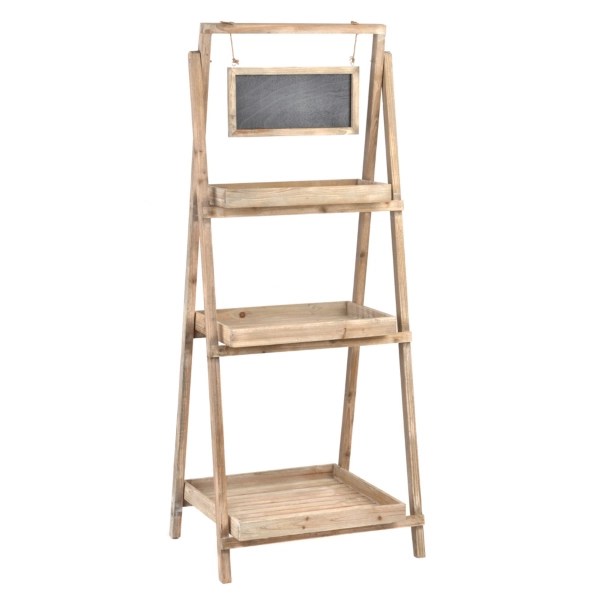 Wooden Chalkboard Plant Stand Kirklands Home
