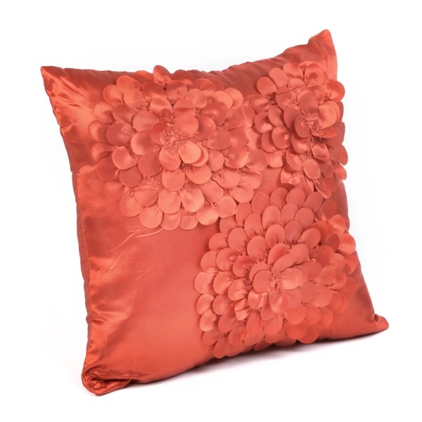 Orange Floral Mum Pillow Kirklands Home