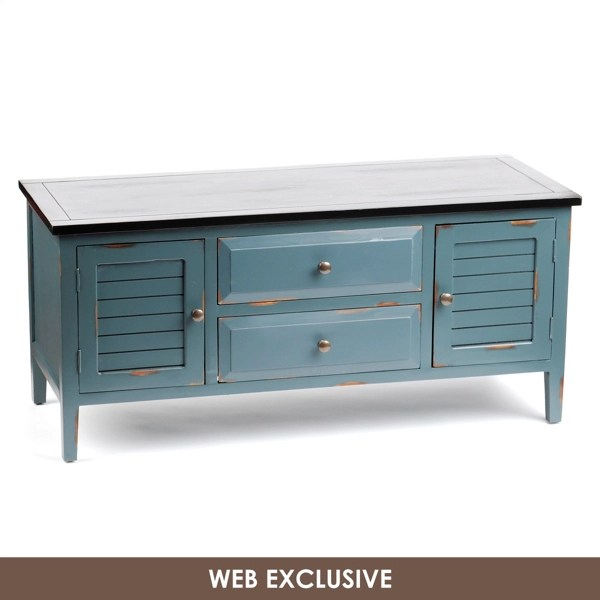 Wood Blue Media Kirklands Home