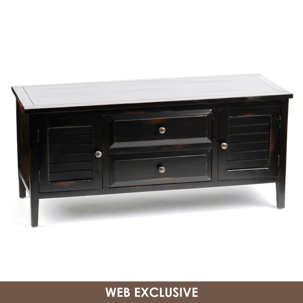 Wood Black Media Kirklands Home