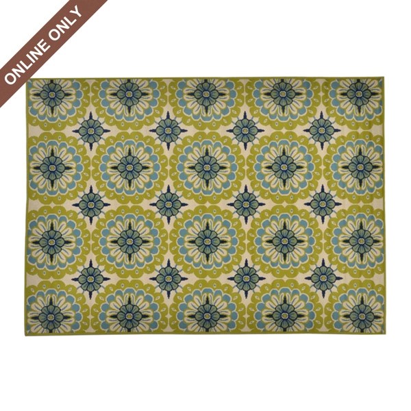 Floral Snyder Indoor/Outdoor Rug Kirklands Home